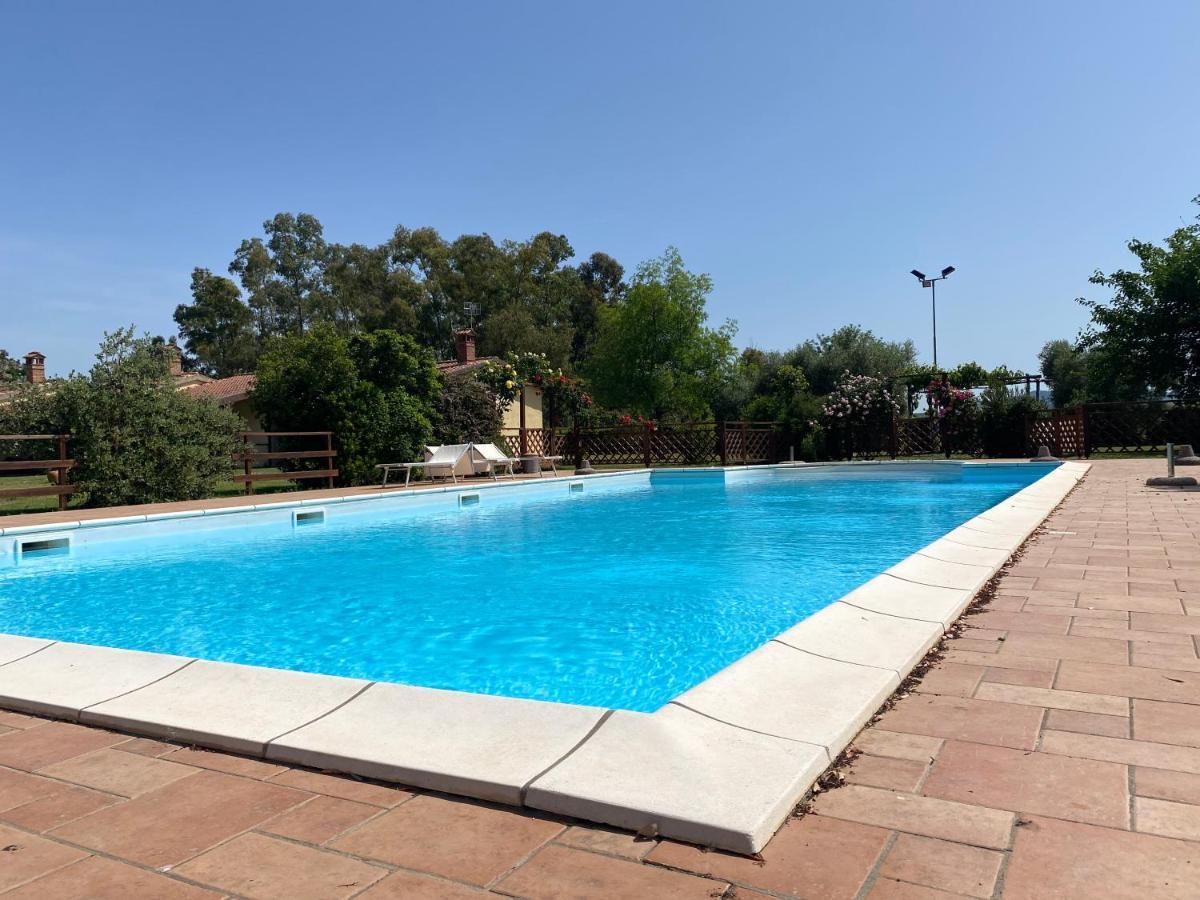 Agriturismo Le Giare Bagno Roselle Bagian luar foto