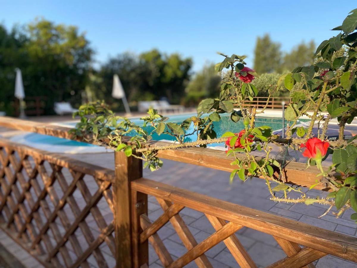 Agriturismo Le Giare Bagno Roselle Bagian luar foto