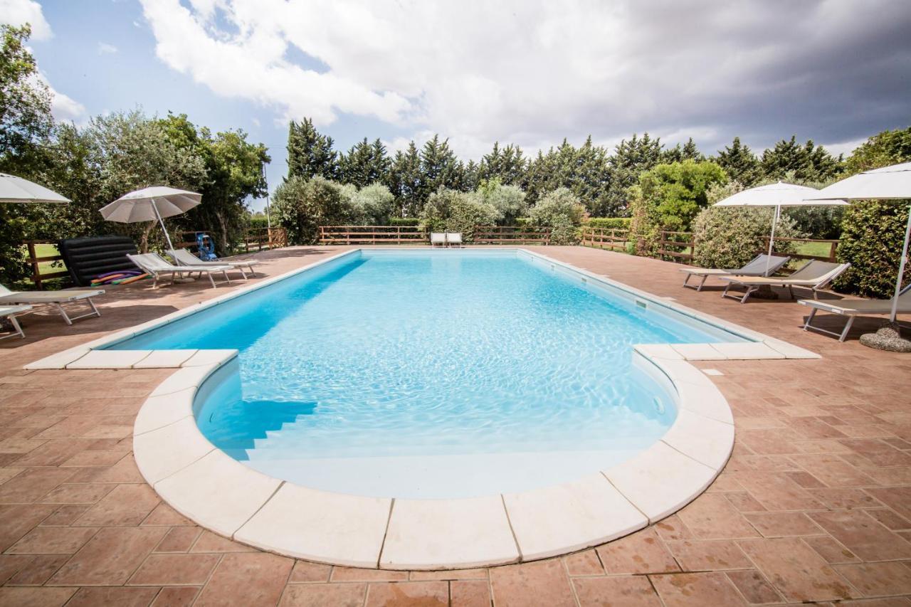 Agriturismo Le Giare Bagno Roselle Bagian luar foto