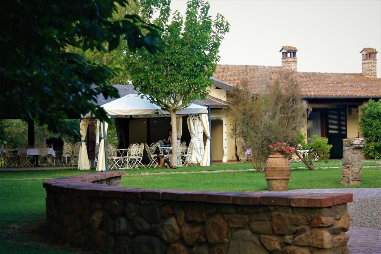 Agriturismo Le Giare Bagno Roselle Bagian luar foto