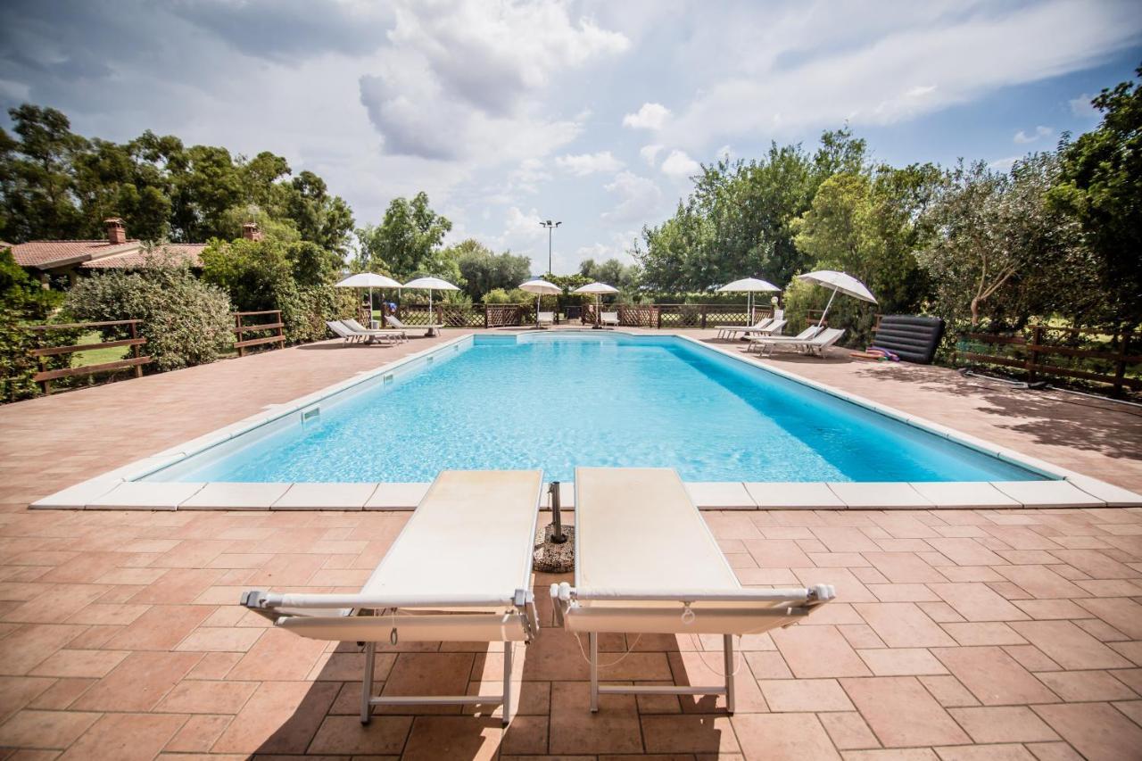 Agriturismo Le Giare Bagno Roselle Bagian luar foto
